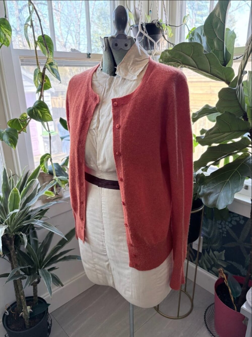 Lord & Taylor 100% Cashmere Cardigan